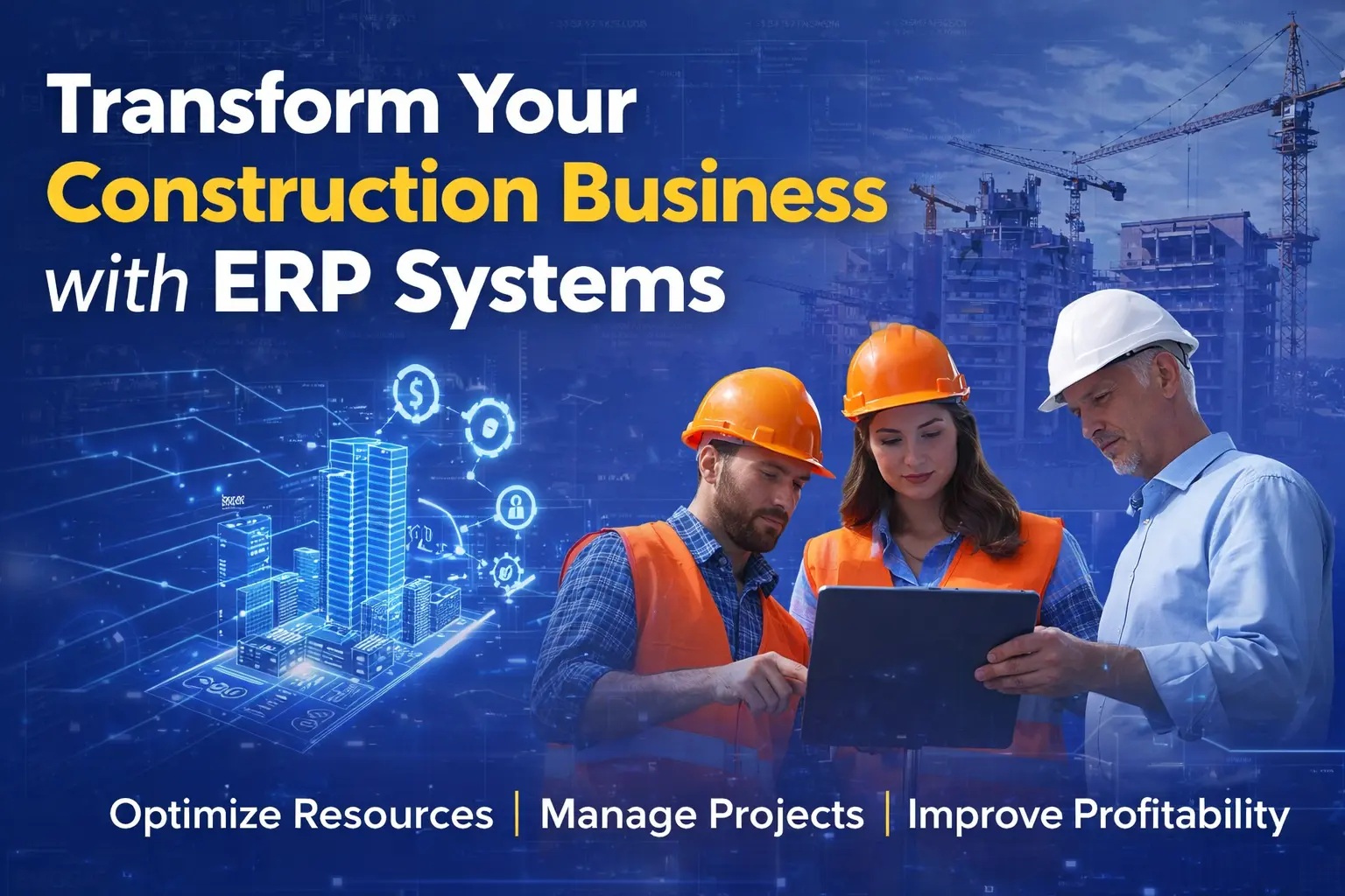 Transforming Construction: The Ultimate ERP System Guide